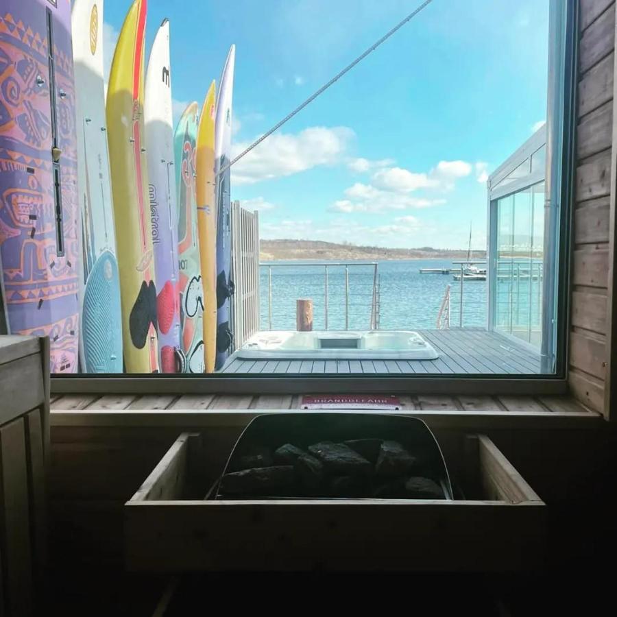 Seehaus Pippa Mit Sauna And Whirlpool Direkt Am See Mucheln Exterior foto